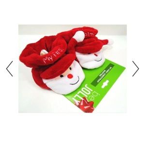 MY FIRST CHRISTMAS BOOTIES - SANTA - NEW